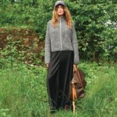 Enkeltoppskrift 2507_10 Tia Zipper Jacket