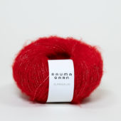 Alpakka Lin 1365 Rød