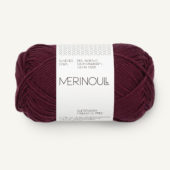 Merino 4372 Dyb burgunder