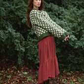 Enkeltoppskrift 2511-02 Christmas tree sweater