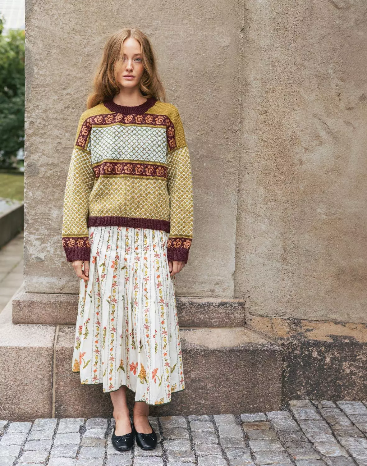 Enkeltoppskrift 2510_01 Blome