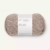 Atlas Gråbeige melert 2650