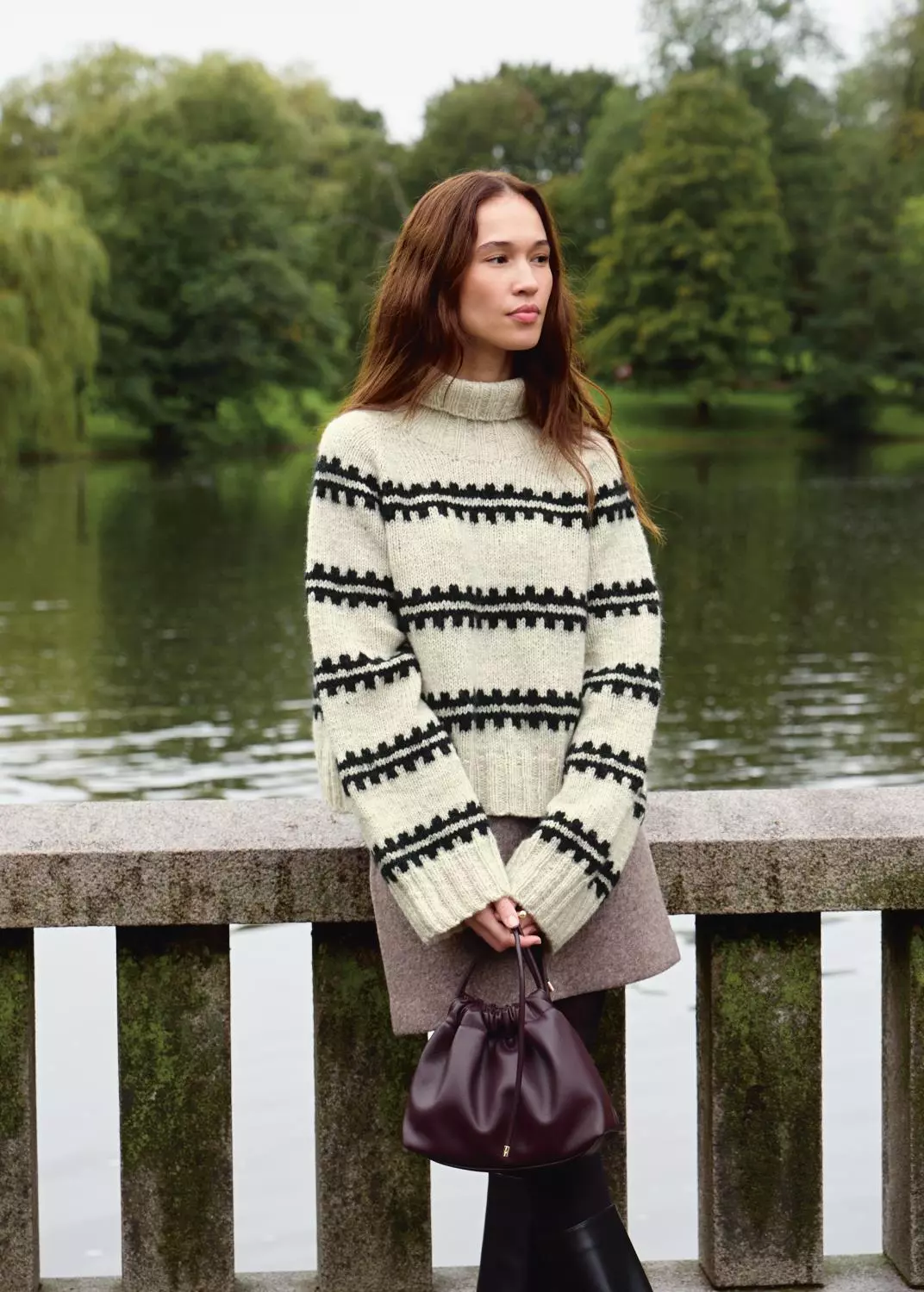 Enkeltoppskrift 2513_01 Ridge Sweater