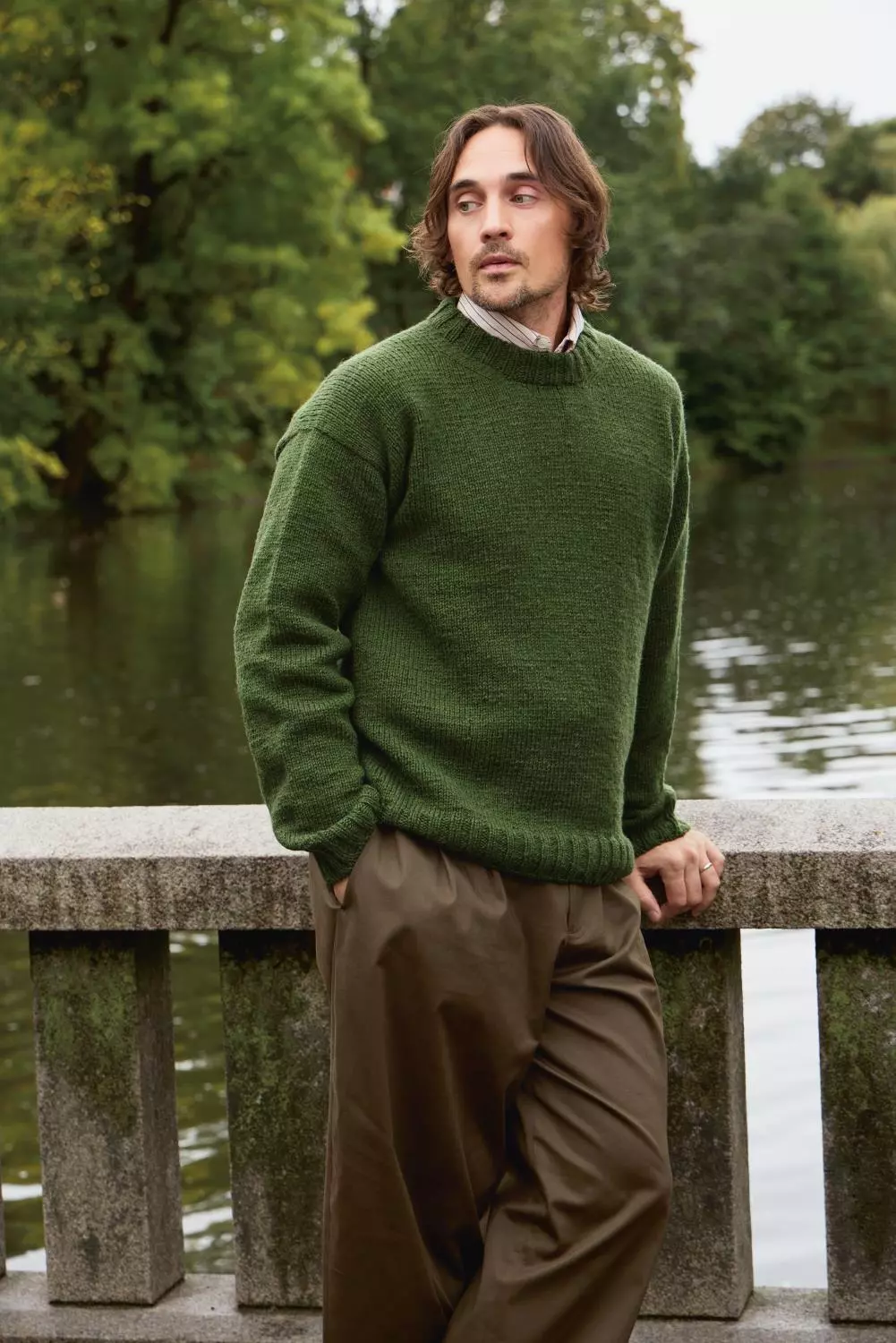 Enkeltoppskrift 2513_05 Damian Sweater Man