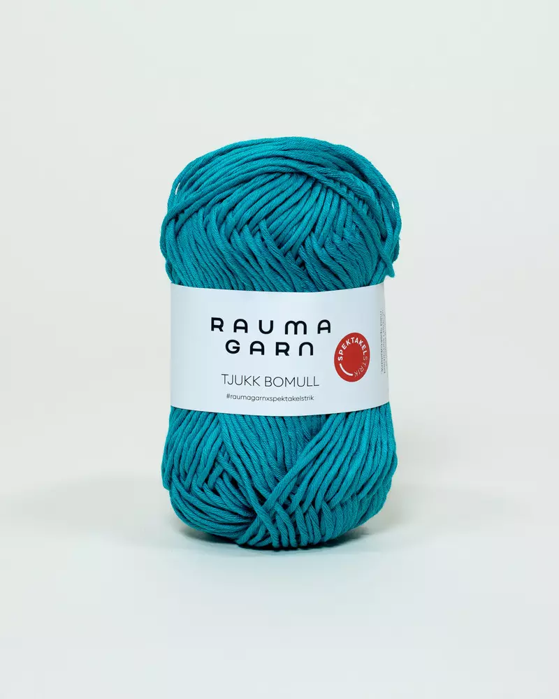 Tjukk Bomull Turkis 353