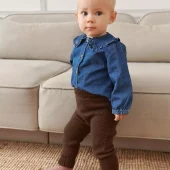 Enkeltoppskrift 2512_04 Lille Bukse Baby