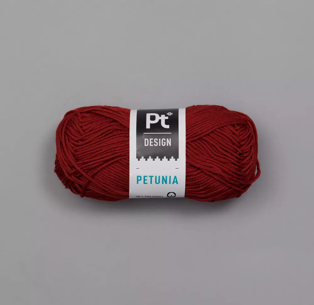Petunia 257 Mørk Rød