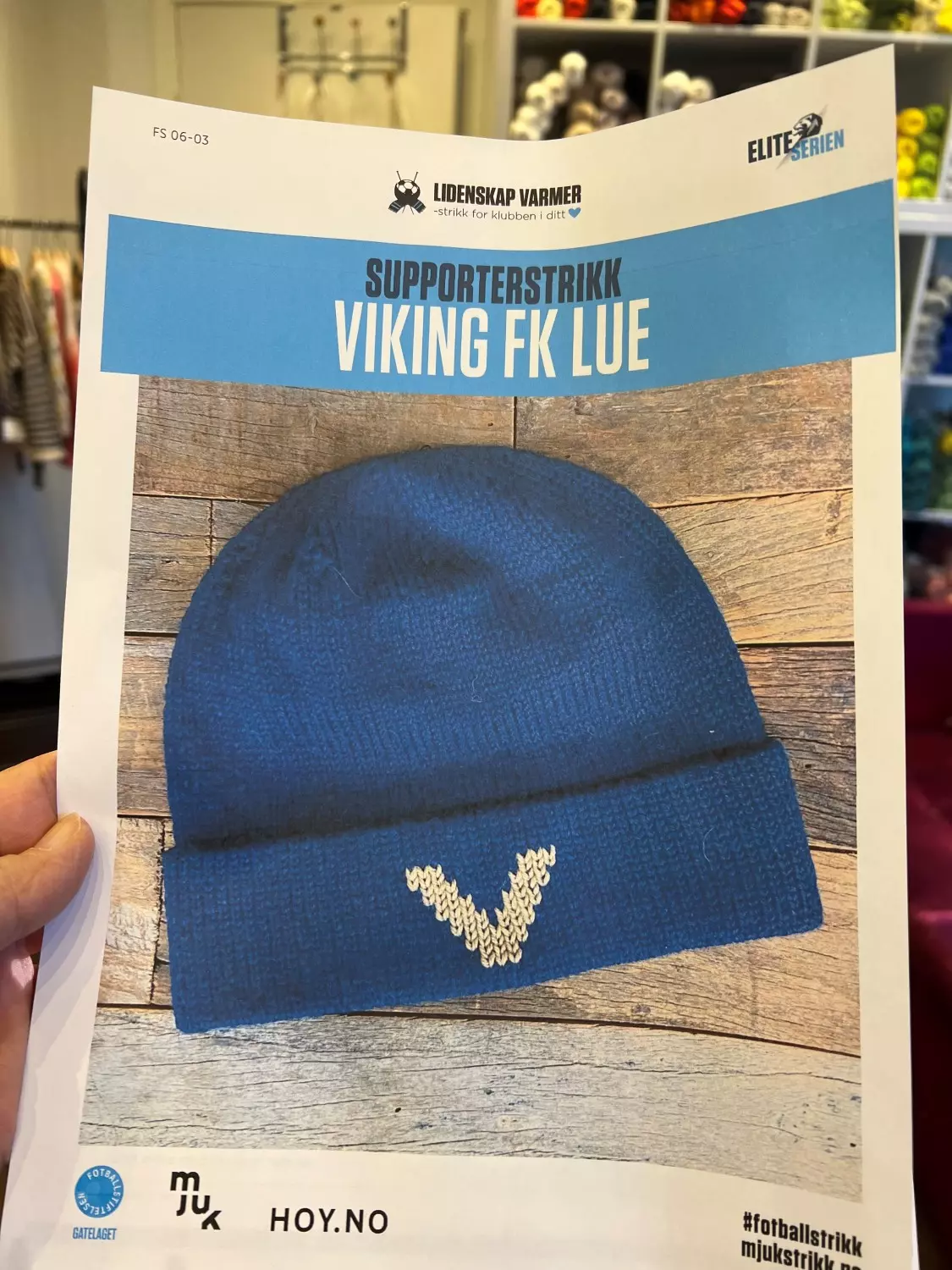Garnpakke Viking FK Lue Merino