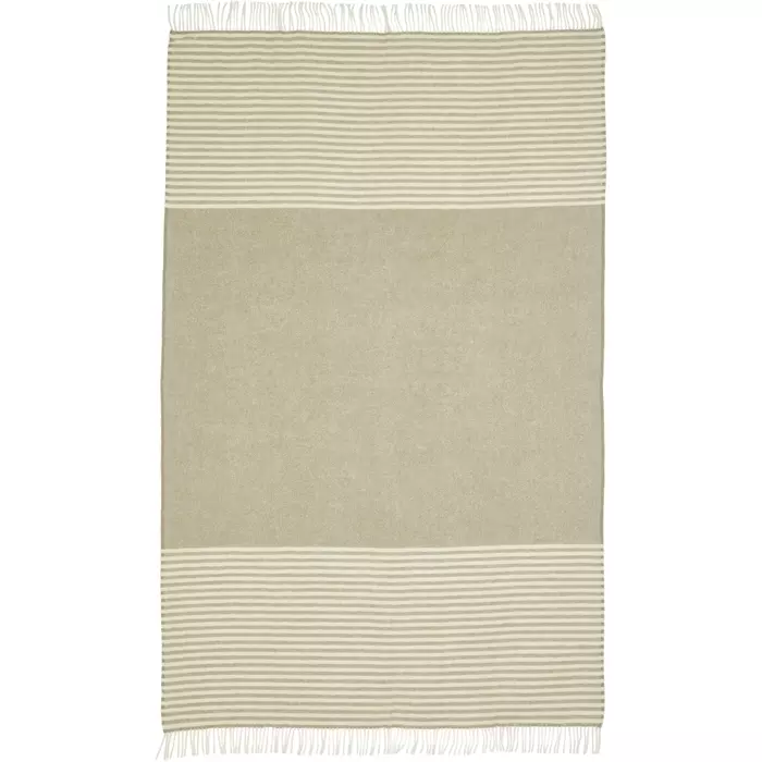 Pledd 100% ull Light Green 130x200