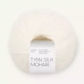 Tynn Silk Mohair White 1001