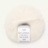 Ballerina Chunky Mohair White 1001
