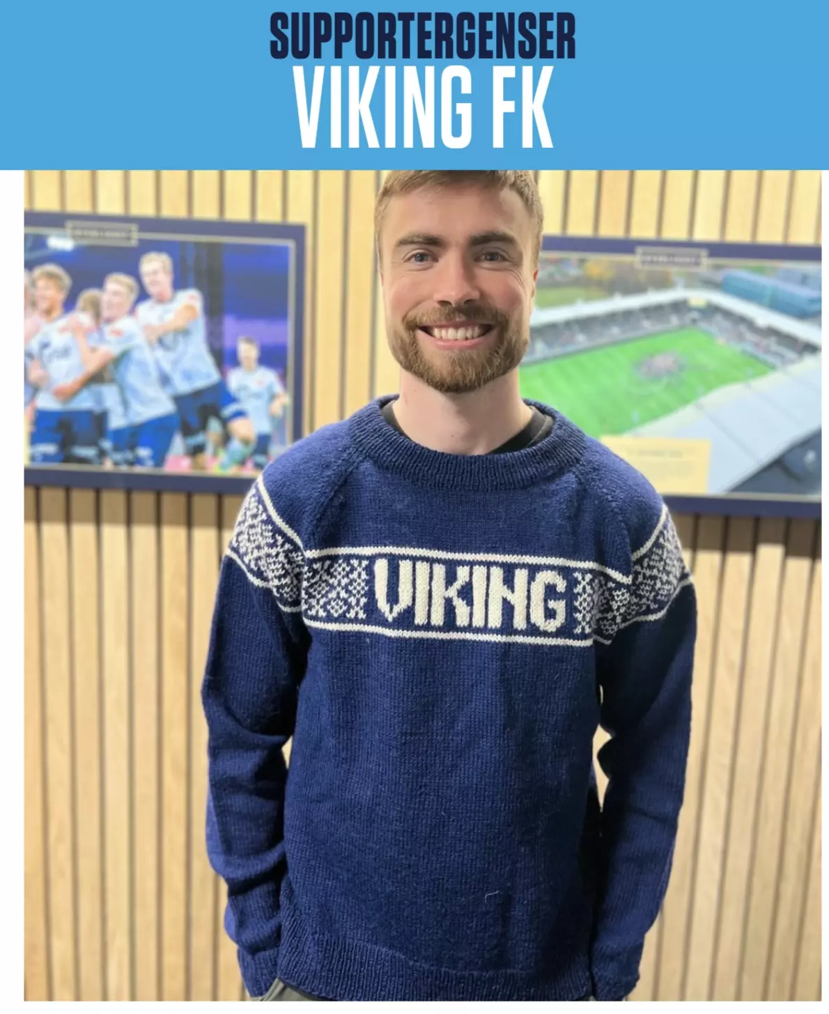 Garnpakke Viking FK genser str L