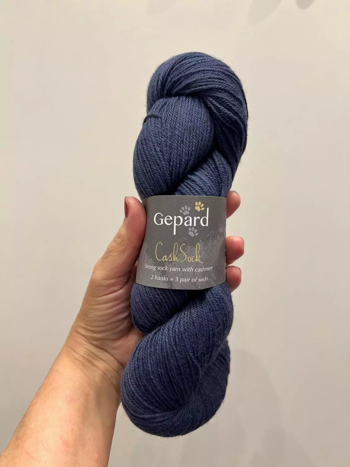 Gepard Cash Sock 760 Jeans Blå