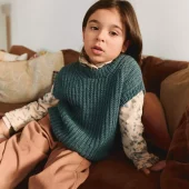 Enkelttoppskrift 2601_04 Loui Slipover Junior