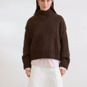 Enkeltoppskrift 2602-02 Mina Sweater
