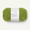 Børstet Alpakka Matcha 9564