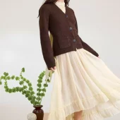 Enkeltoppskrift 2602-03 Ember Cardigan