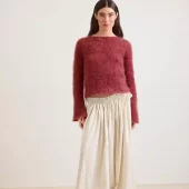 Enkeltoppskrift 2602-04 Lyra Sweater