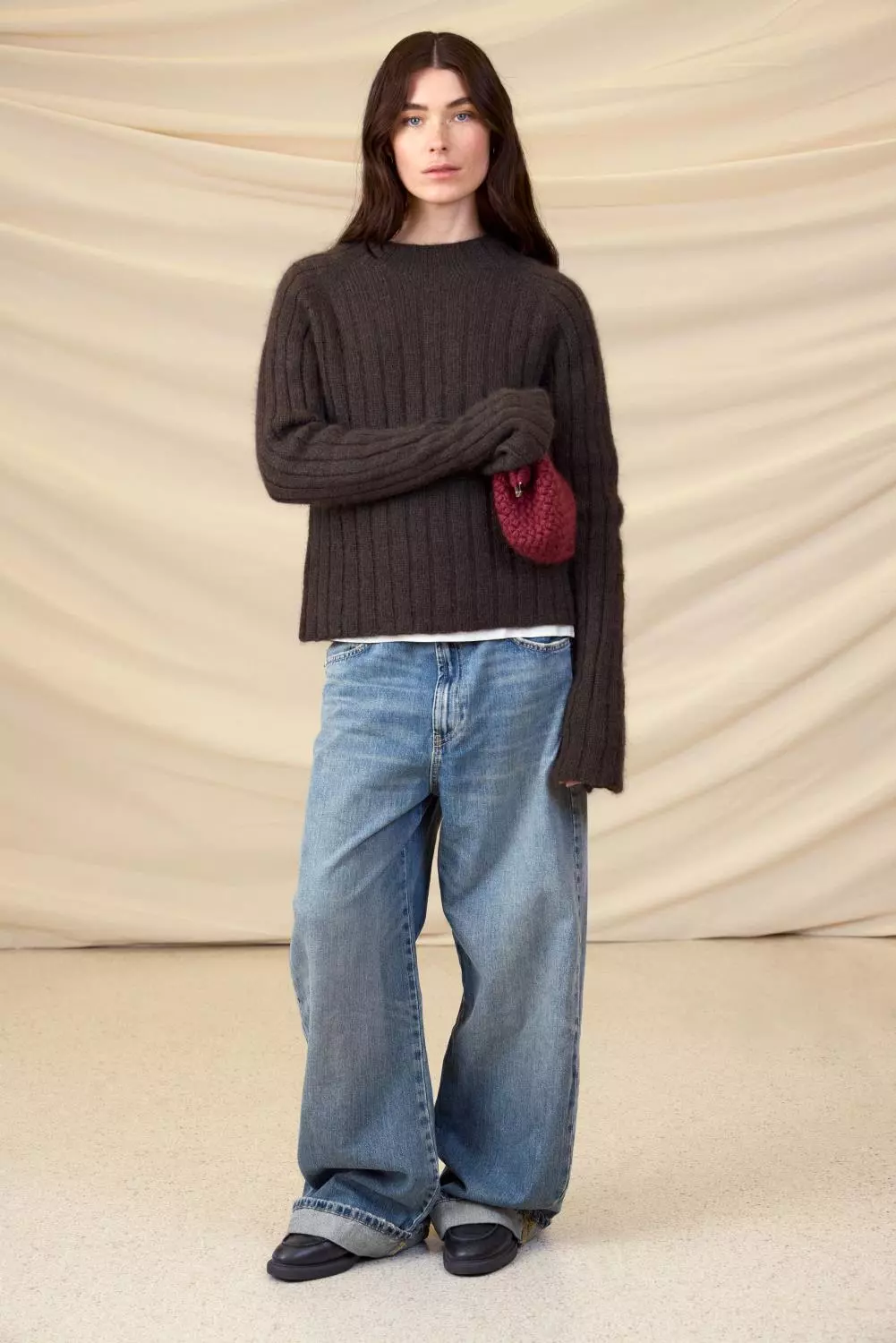 Enkeltoppskrift 2602-07 Elva Sweater