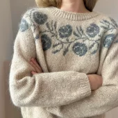 Le Knit Rosie Yoke Blouse