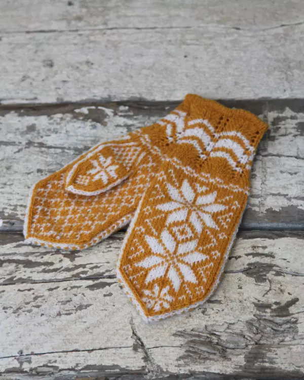 Garnpakken Rosevotter