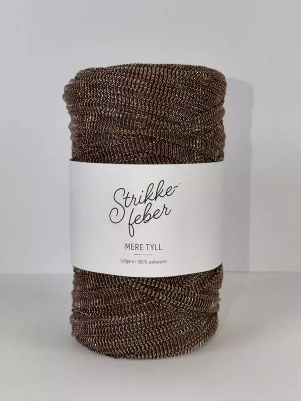 Strikkefeber Mere Tyll Brun 62