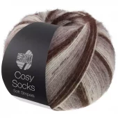 Cosy Socks 103 Multifarget Brun