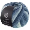 Cosy Socks 106 Soft Stripes blå