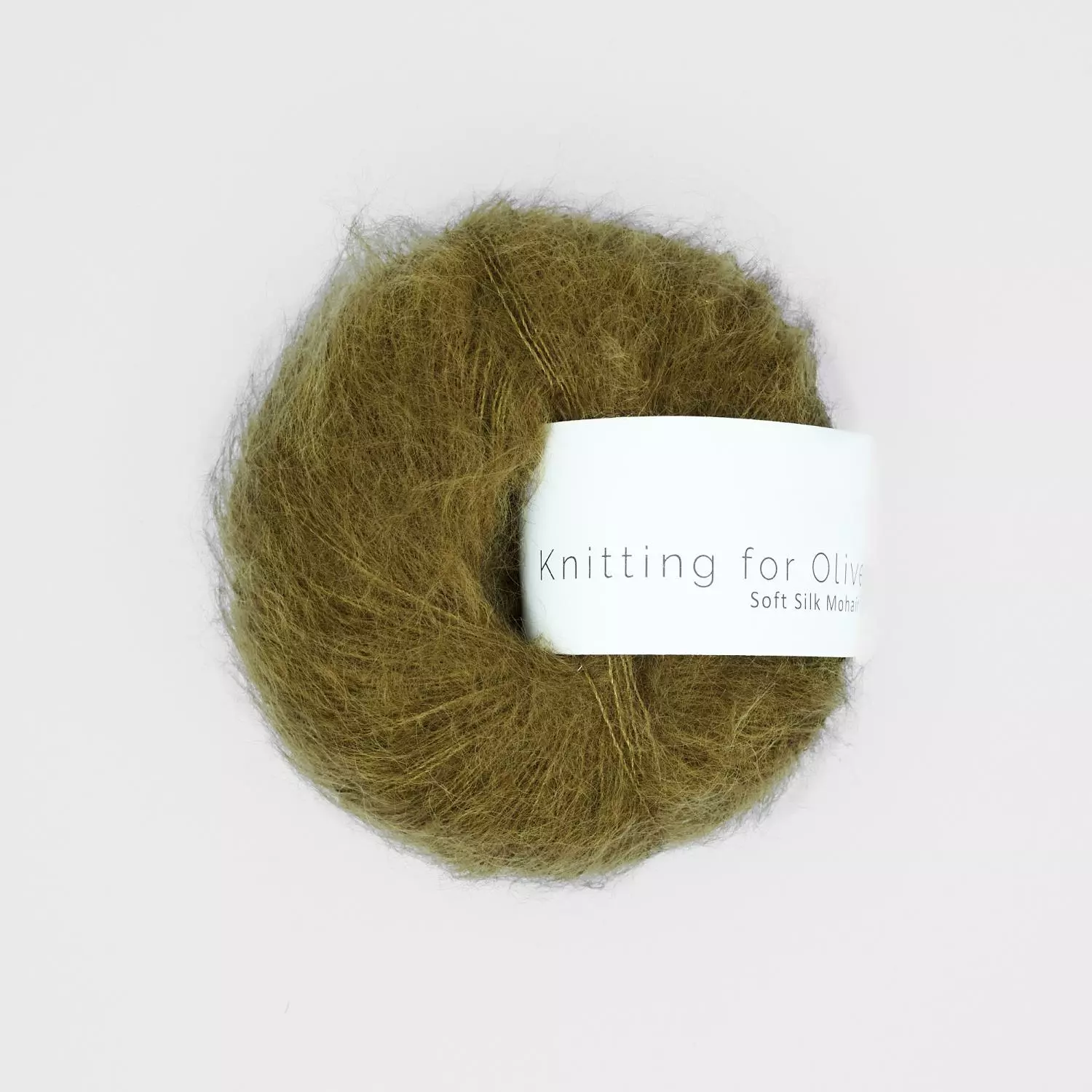 Kfo Soft silk mohair Green Ocher