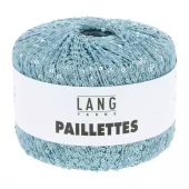 Paillettes 20 Lyseblå