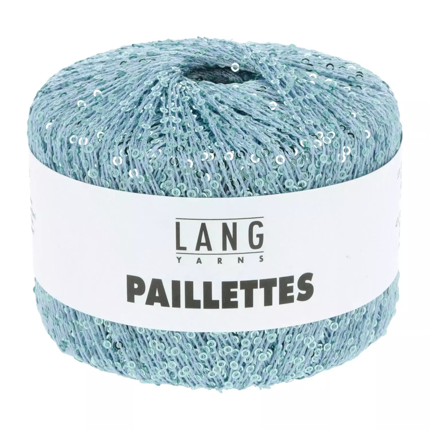 Paillettes 20 Lyseblå