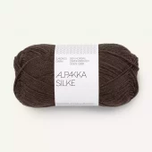 Alpakka Silke Chocolate Plum 3591