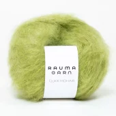 Tjukk Mohair Spiregrønn 086