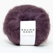 Tjukk Mohair Burgunder 366