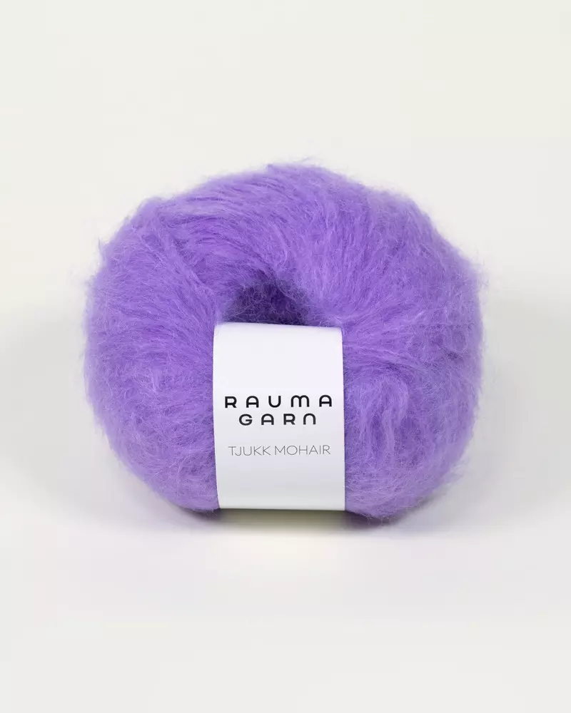 Tjukk Mohair Lilla 110