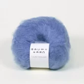 Tjukk Mohair Himmelblå 071