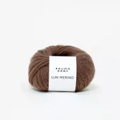Lun Merino Kanelbrun 18