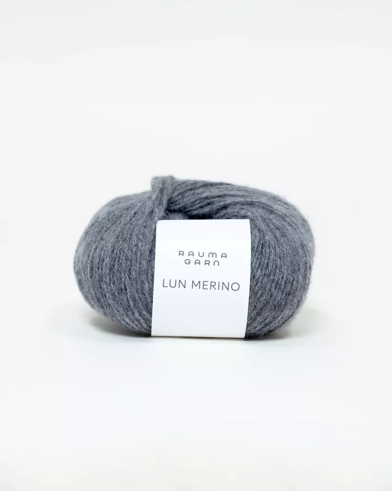 Lun Merino Mellomgrå 82