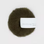 Brun oliven/Brown Olive Soft Silk Mohair KFO