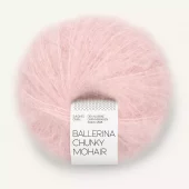Ballerina Chunky Mohair Ballet Rose 4511