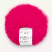 Ballerina Chunky Mohair Hot Pink 4518
