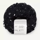 Sandnes Paljett 1090 Black Tie Twinkle