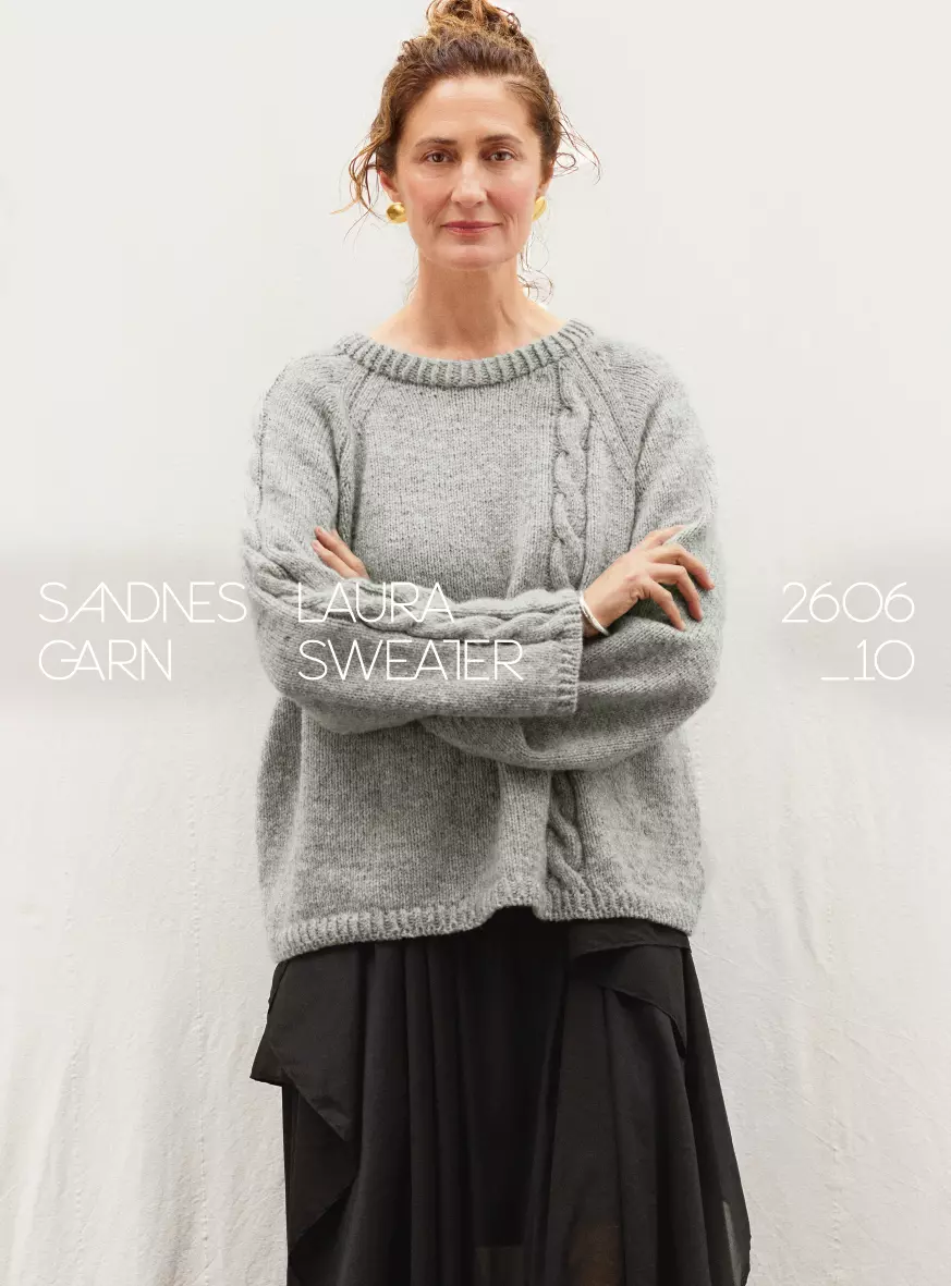 Enkeltoppskrift Laura Sweater 2606_10