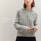 Enkeltoppskrift Amber Sweater 2606