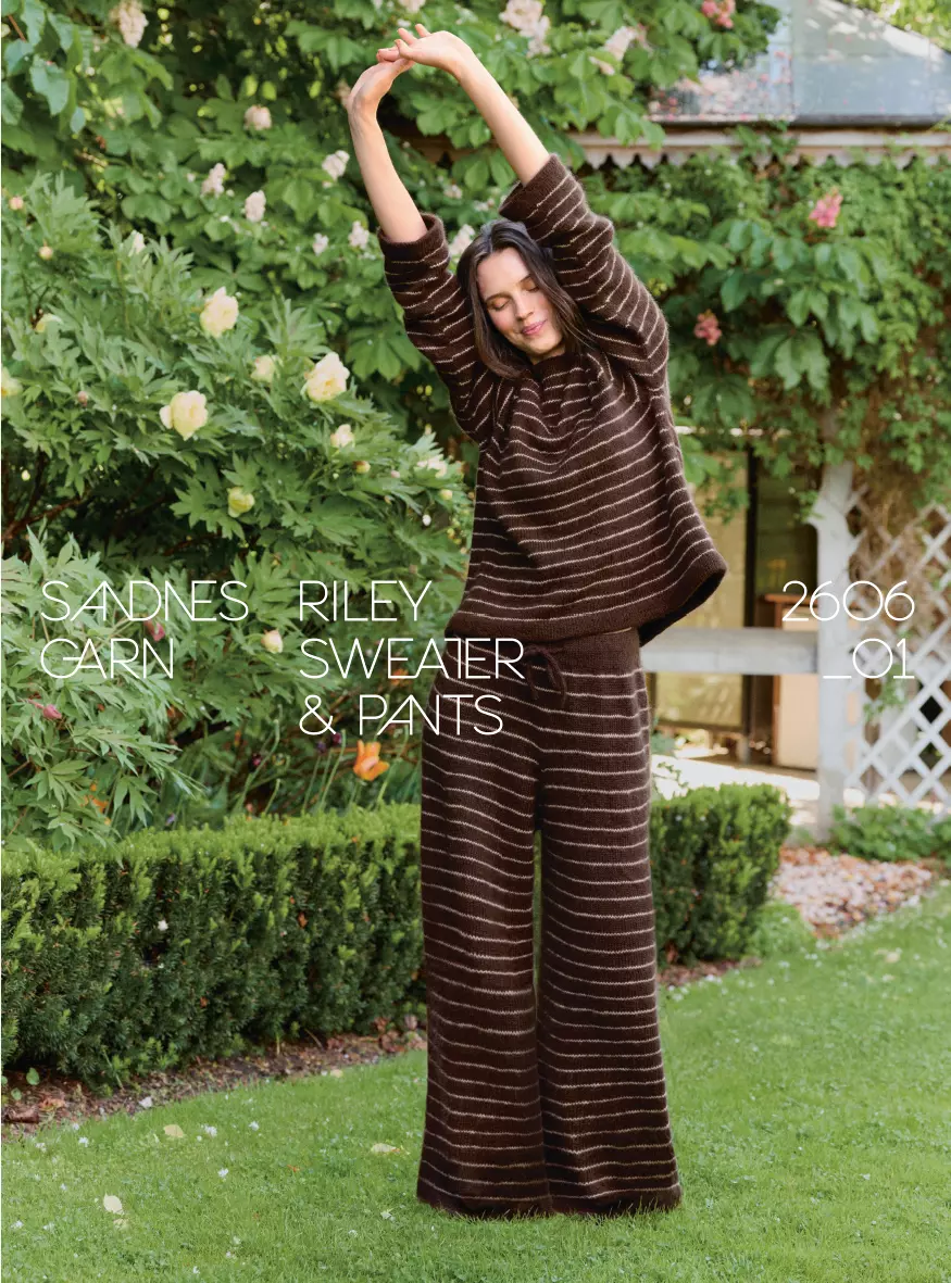 Enkeltoppskrift Riley Sweater & Pants 2606_01