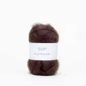Mild Mohair Mørk Sjokolade 14