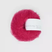 Soft Silk Mohair Hindbærrød/ Raspberry Red