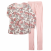 Joha Pyjamas WATERLILLY 2delt Rosa/Offwhite