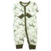 Joha Hel Pyjamas ZEBRA Baby Bambusviskose Offwhite/Grønn