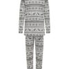 KidsOnly Pyjamas KONCHRISTMAS LOUNGEWEAR SET Dark Grey Melange